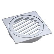 Square Floor Wastes with Round Grate gallery detail image