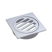 Square Floor Wastes with Round Grate gallery detail image