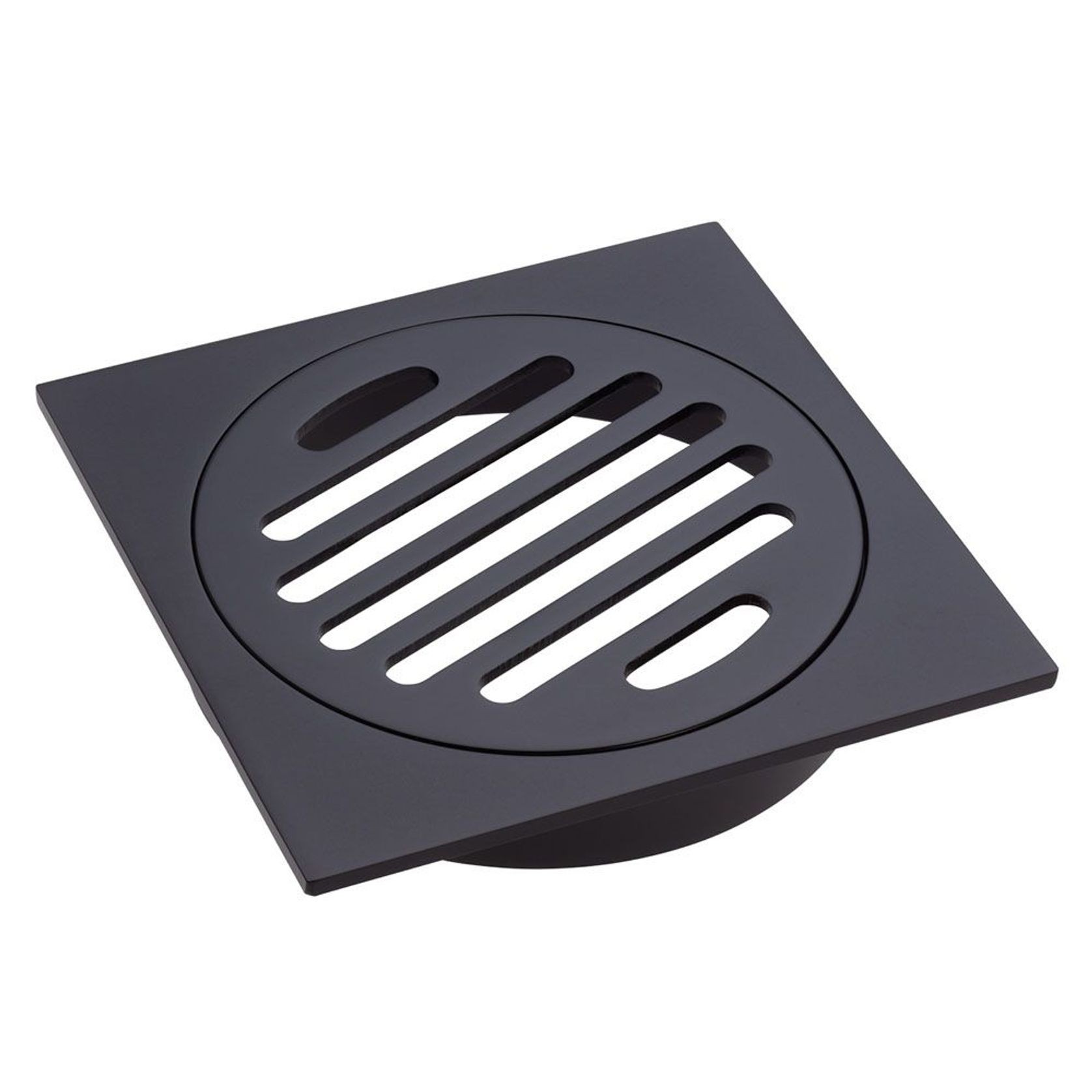 Square Floor Wastes with Round Grate gallery detail image
