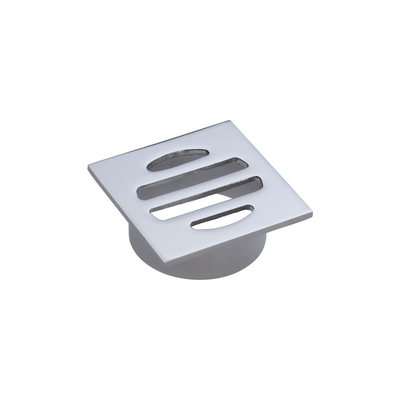 Square Floor Wastes with Round Grate gallery detail image