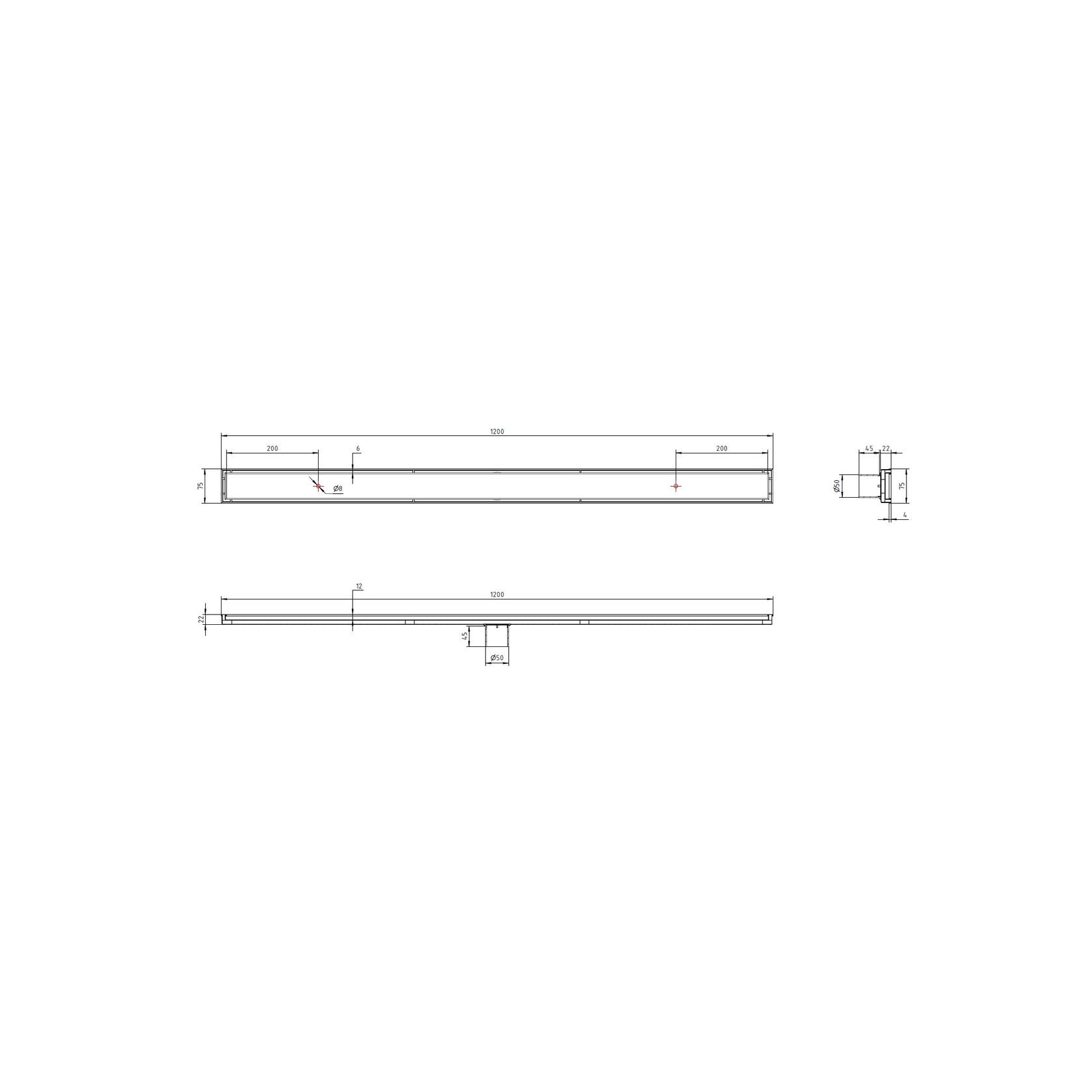 Code Flow Tiled Insert Channel Drain gallery detail image