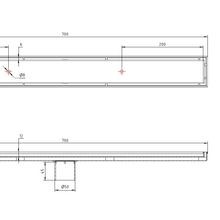 Code Flow Tiled Insert Channel Drain gallery detail image