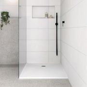 Custom Sized Solid Surface Shower Base gallery detail image