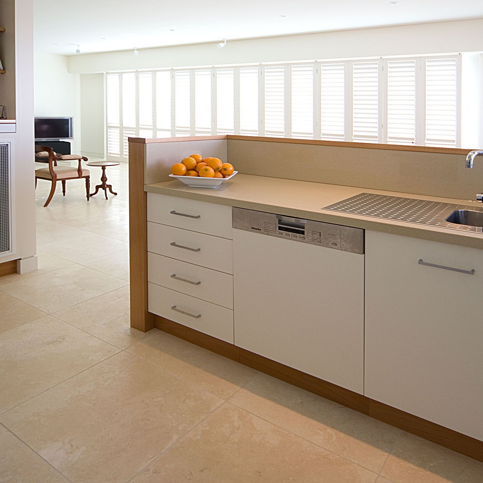 Ambience Hardwood Shutter Stained | Shutter Systems gallery detail image
