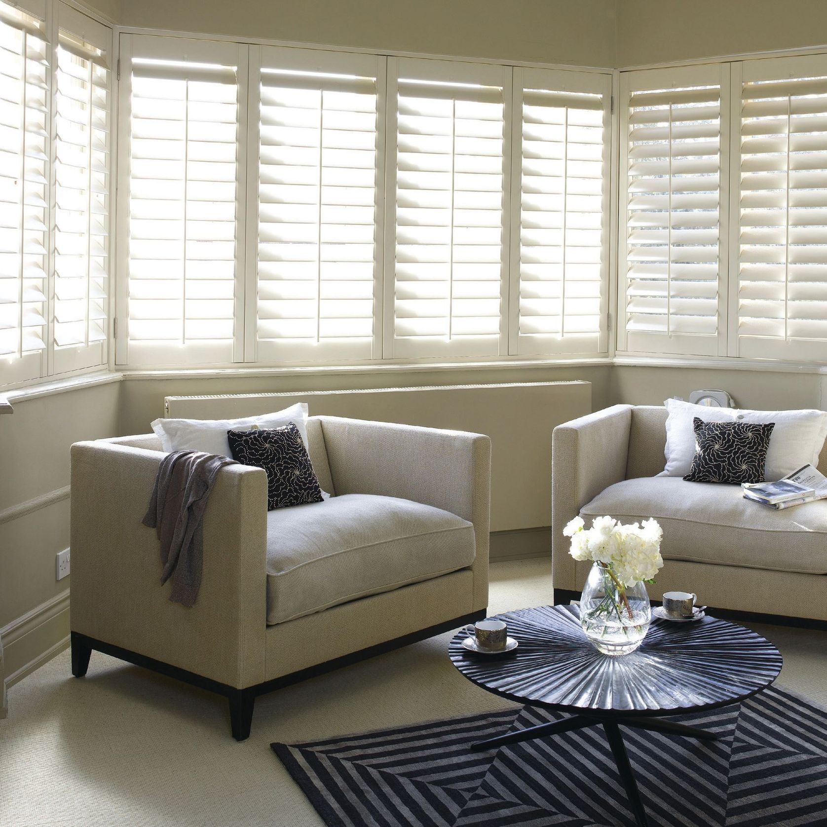 Ambience Hardwood Shutter Stained | Shutter Systems gallery detail image