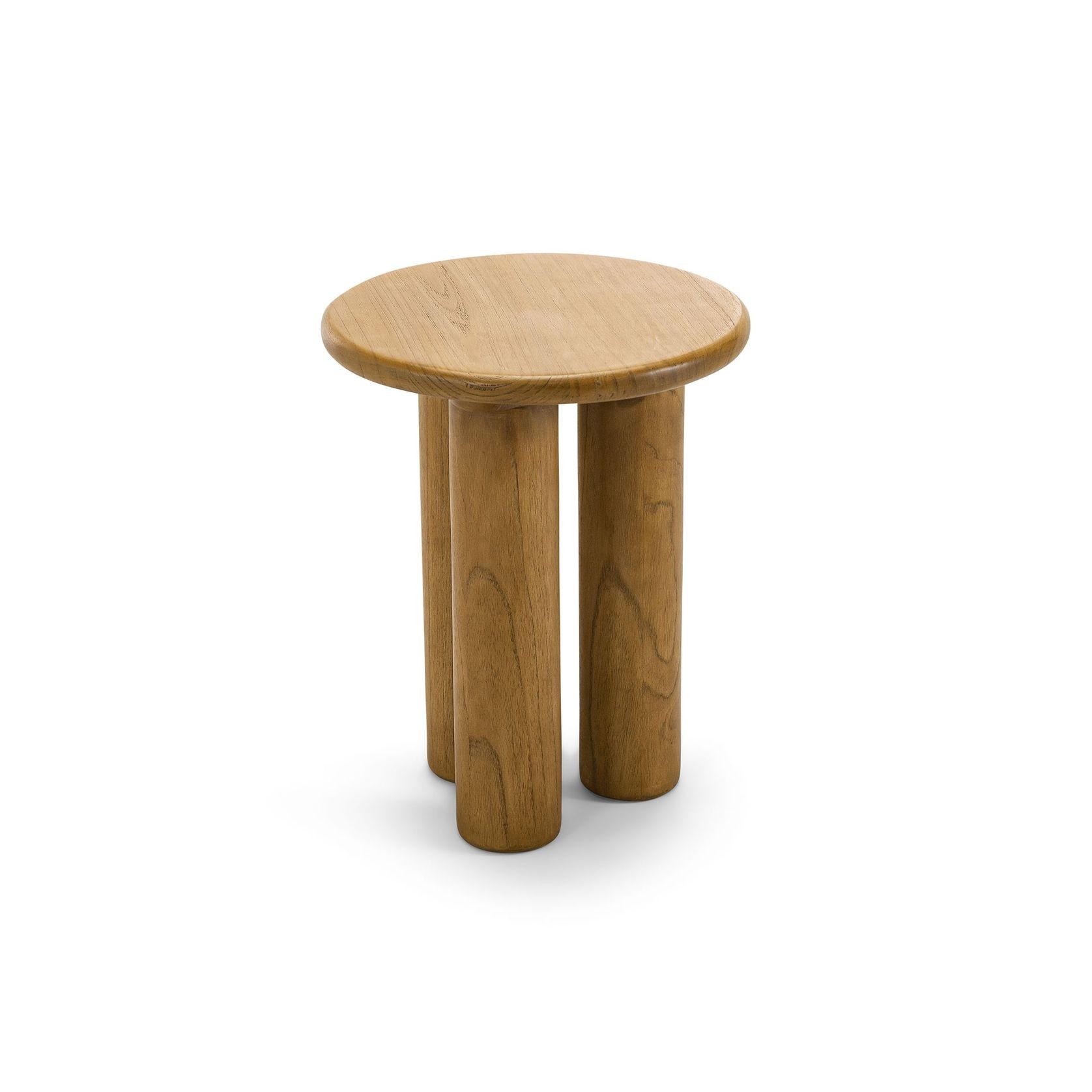 Khakti Round Pillar Side Table gallery detail image