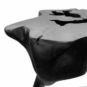 Crusoe Salvaged Side Table  - Black gallery detail image