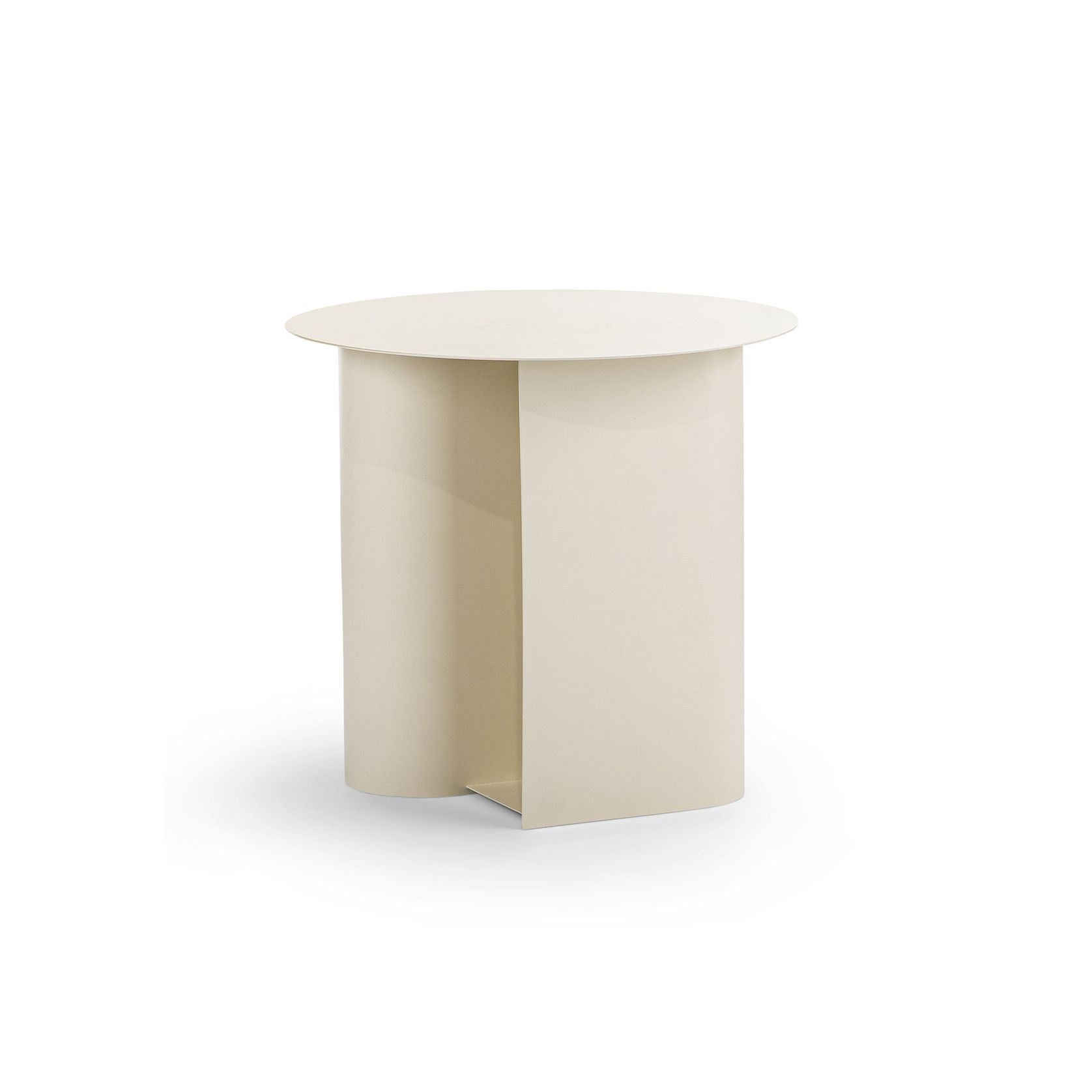 Zeke Round Side Table | Beige Cream gallery detail image