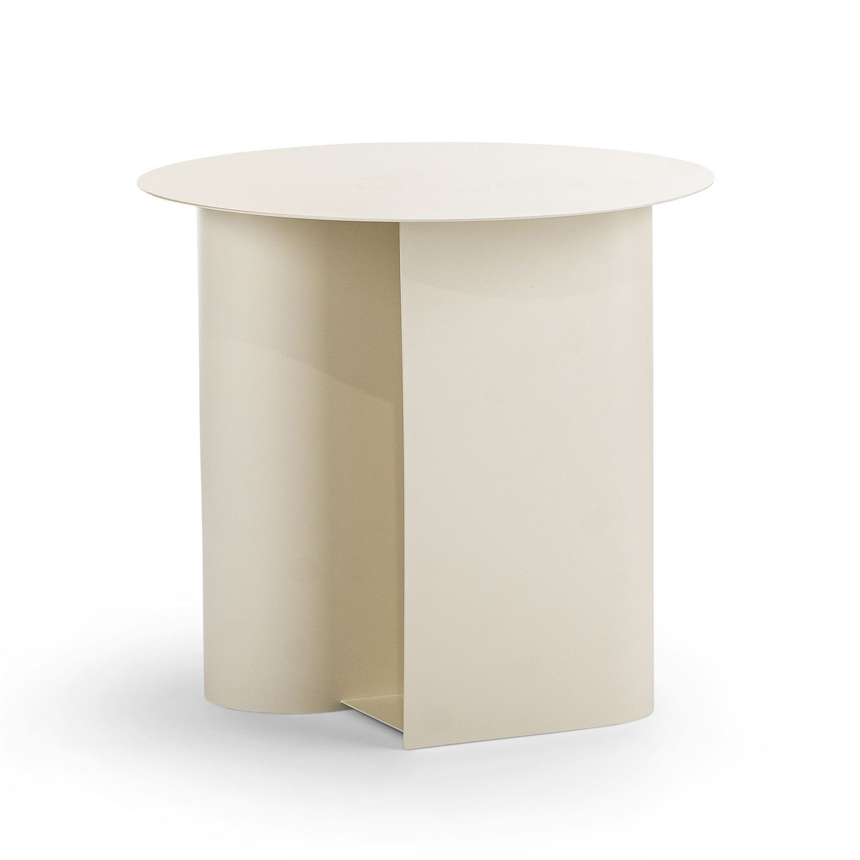 Zeke Round Side Table | Beige Cream gallery detail image