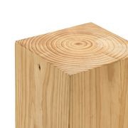 Blok Square Stump Stool | Natural gallery detail image