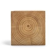 Blok Square Stump Stool | Natural gallery detail image
