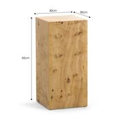 Calix Burl Plinth Medium | Natural gallery detail image