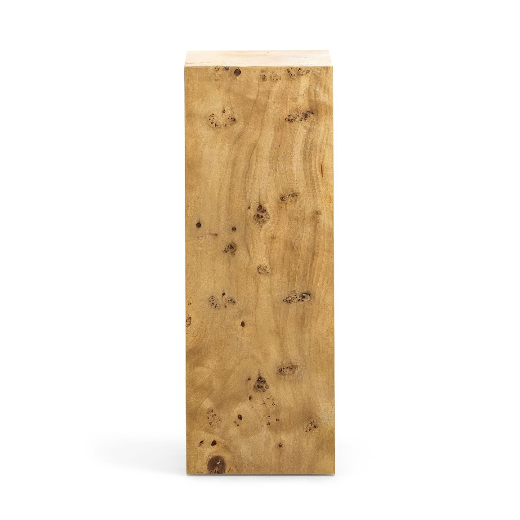 Calix Burl Plinth Tall | Natural gallery detail image