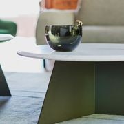 Nenuphar Bianco Carrare End Table gallery detail image