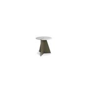Nenuphar Bianco Carrare Pedestal Table gallery detail image