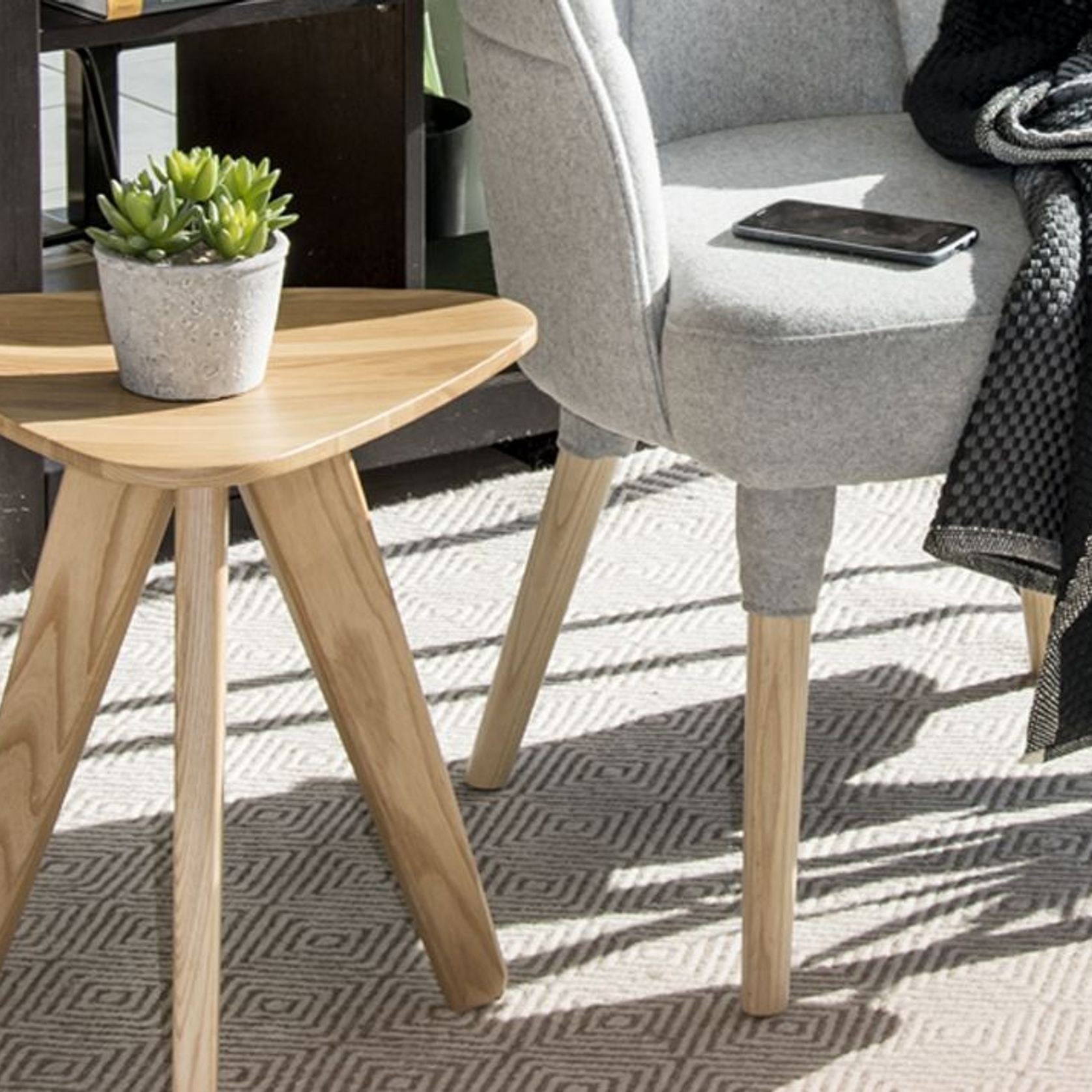 Cover Side Table - Natural gallery detail image
