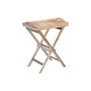 Rustico Reclaimed Teak Butlers Tray Table - Natural gallery detail image