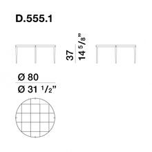 D.555.1 Side Table by Molteni&C gallery detail image