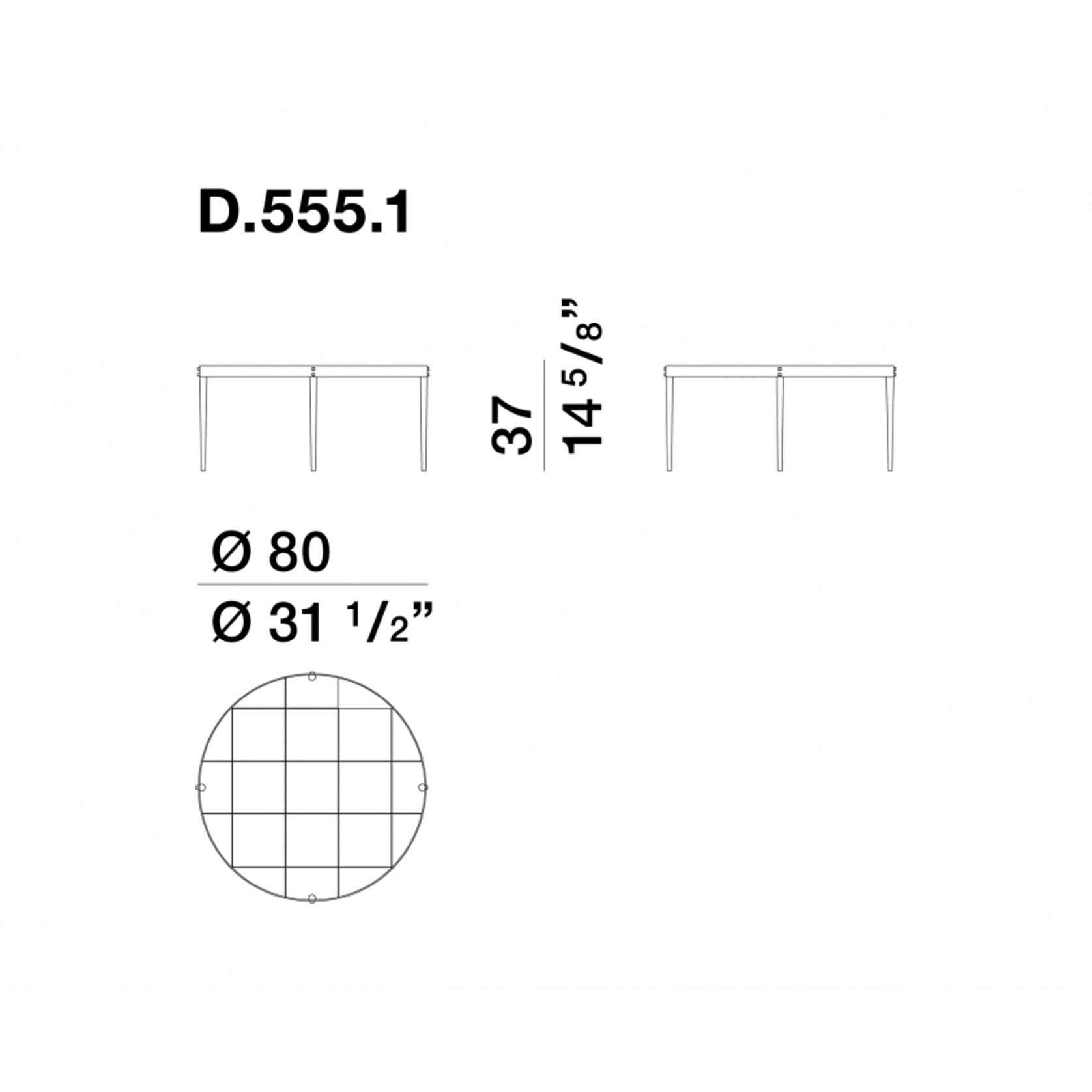 D.555.1 Side Table by Molteni&C gallery detail image