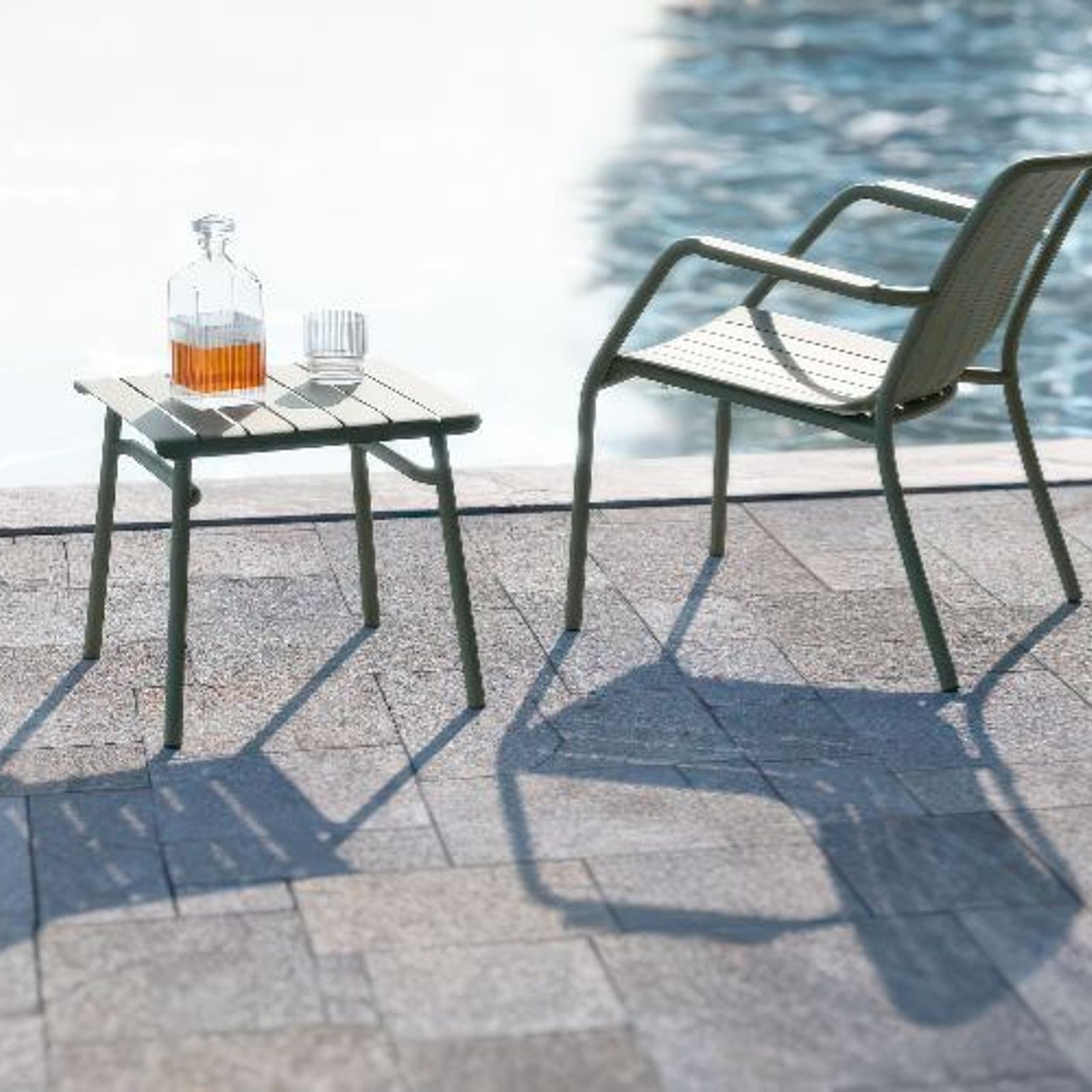 Roku Outdoor Low Stool Footrest gallery detail image