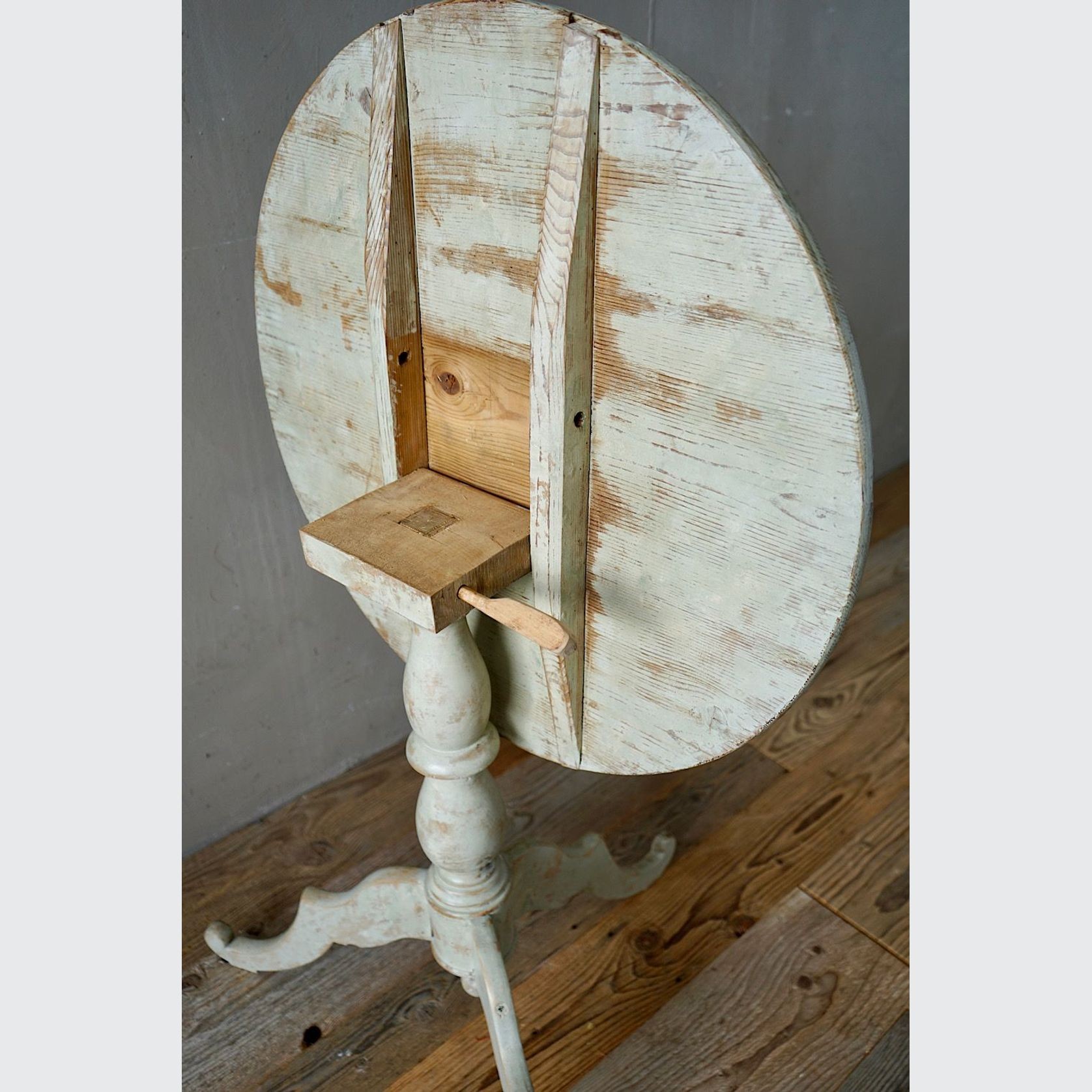 Antique Painted Swedish Side Table gallery detail image