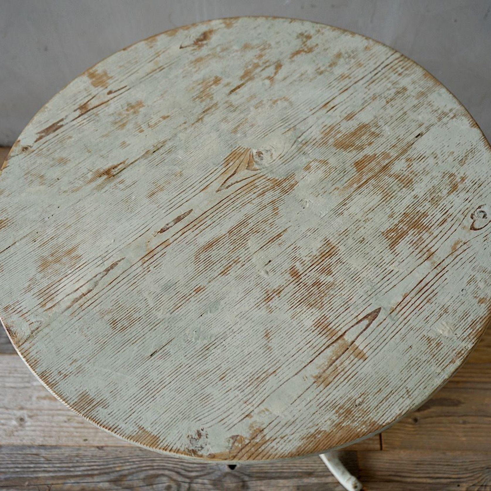 Antique Painted Swedish Side Table gallery detail image