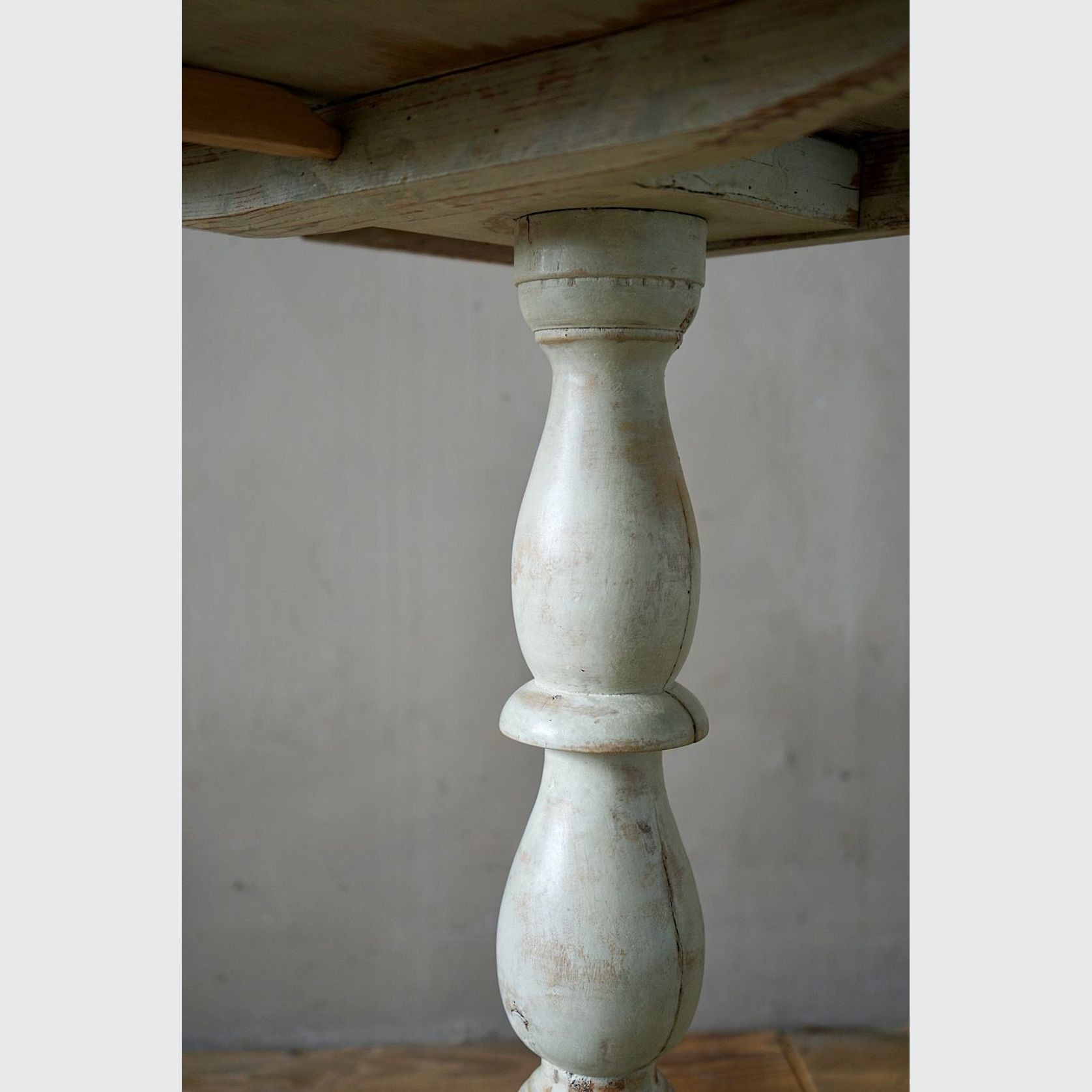 Antique Painted Swedish Side Table gallery detail image