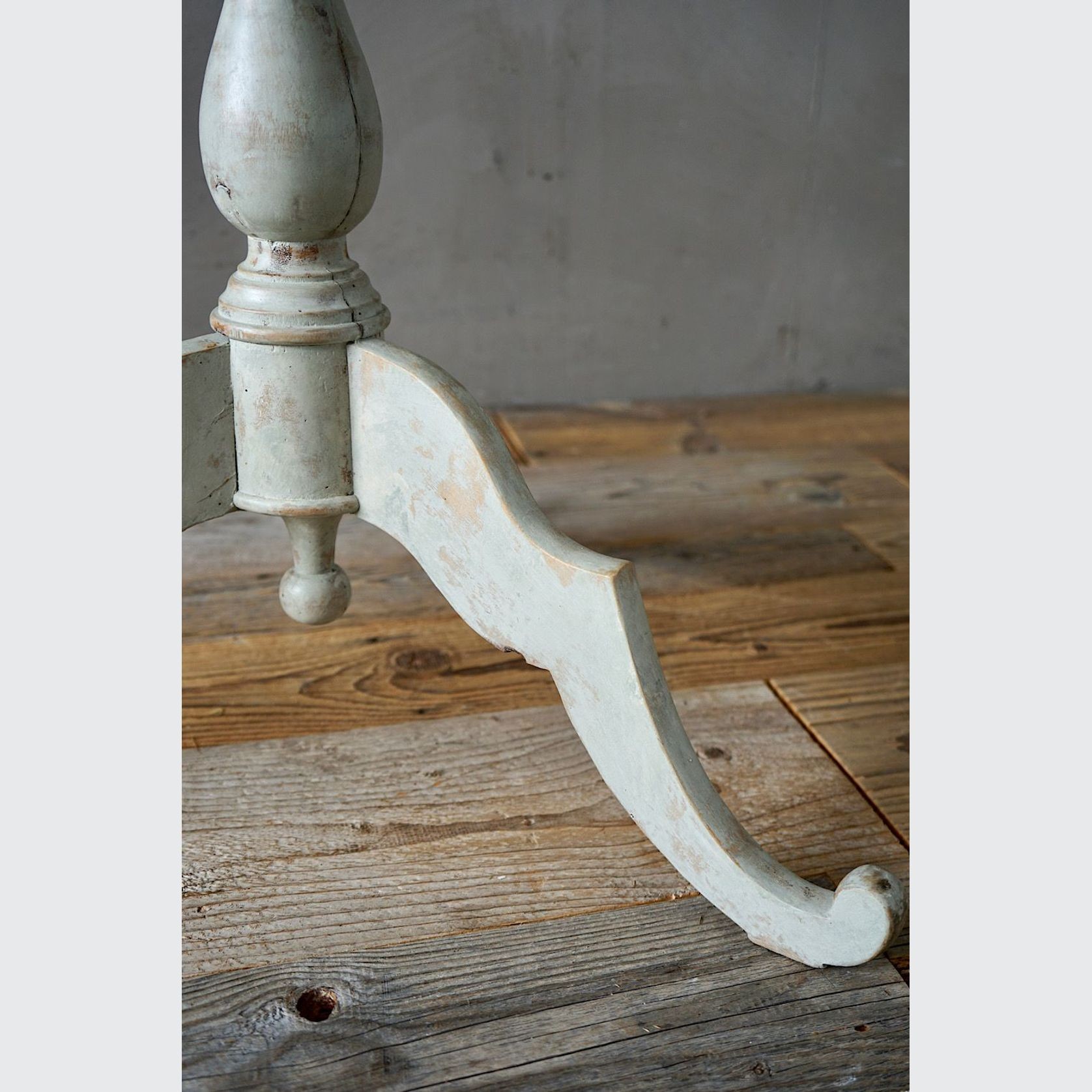 Antique Painted Swedish Side Table gallery detail image