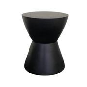 Westside Round Accent Table - Black gallery detail image