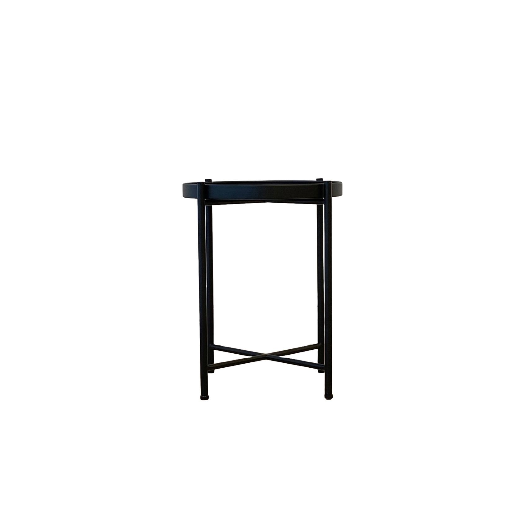 Sofia Round Side Table | Black gallery detail image