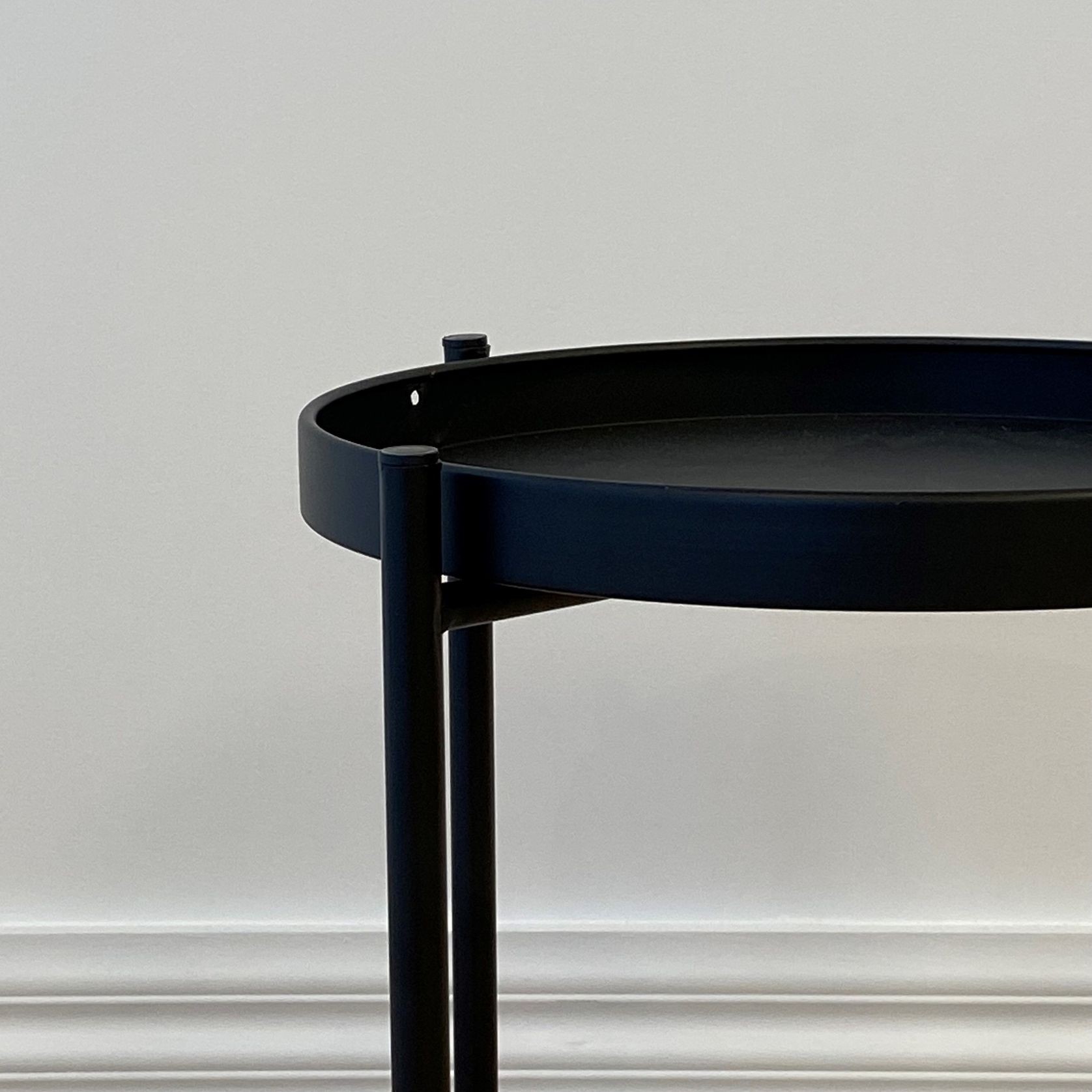 Sofia Round Side Table | Black gallery detail image