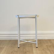 Sofia Round Side Table | White gallery detail image