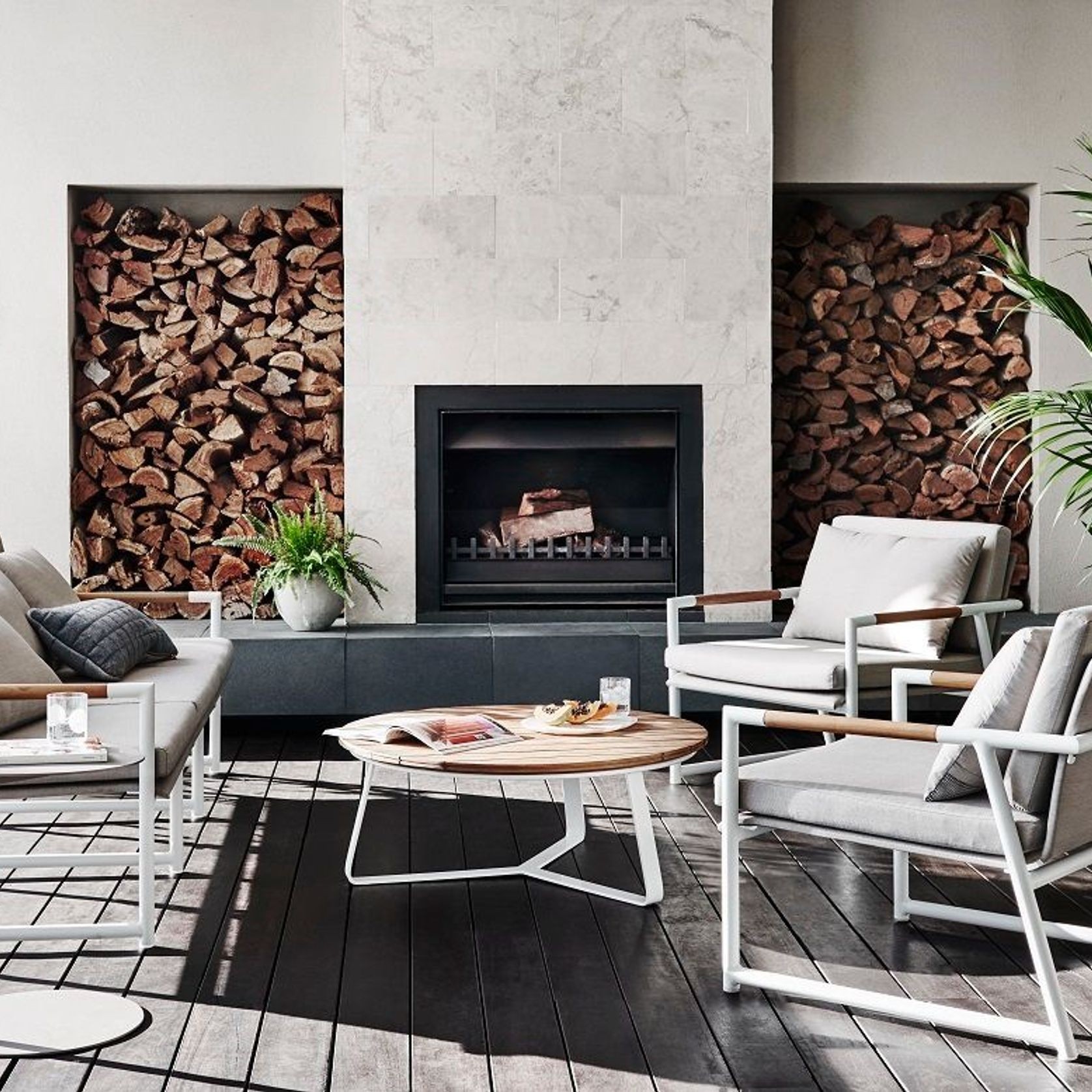 Aperto Ali Round Side Tables gallery detail image