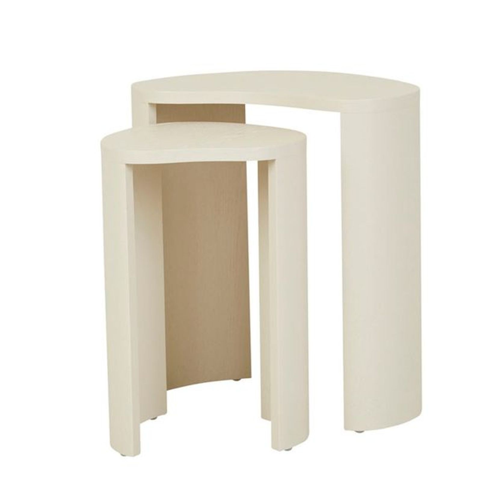 Oberon Curve Nest of 2 Side Tables gallery detail image