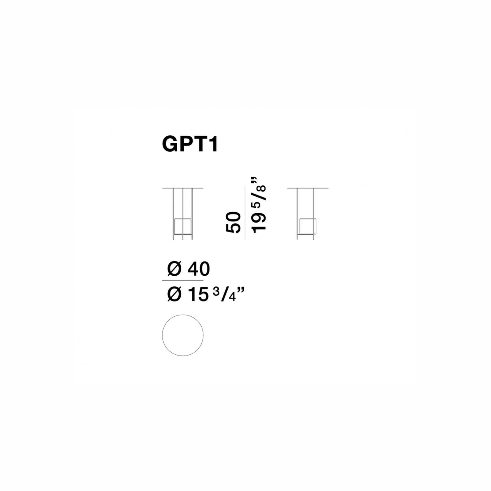 Panna Cotta Side Table by Molteni&C gallery detail image