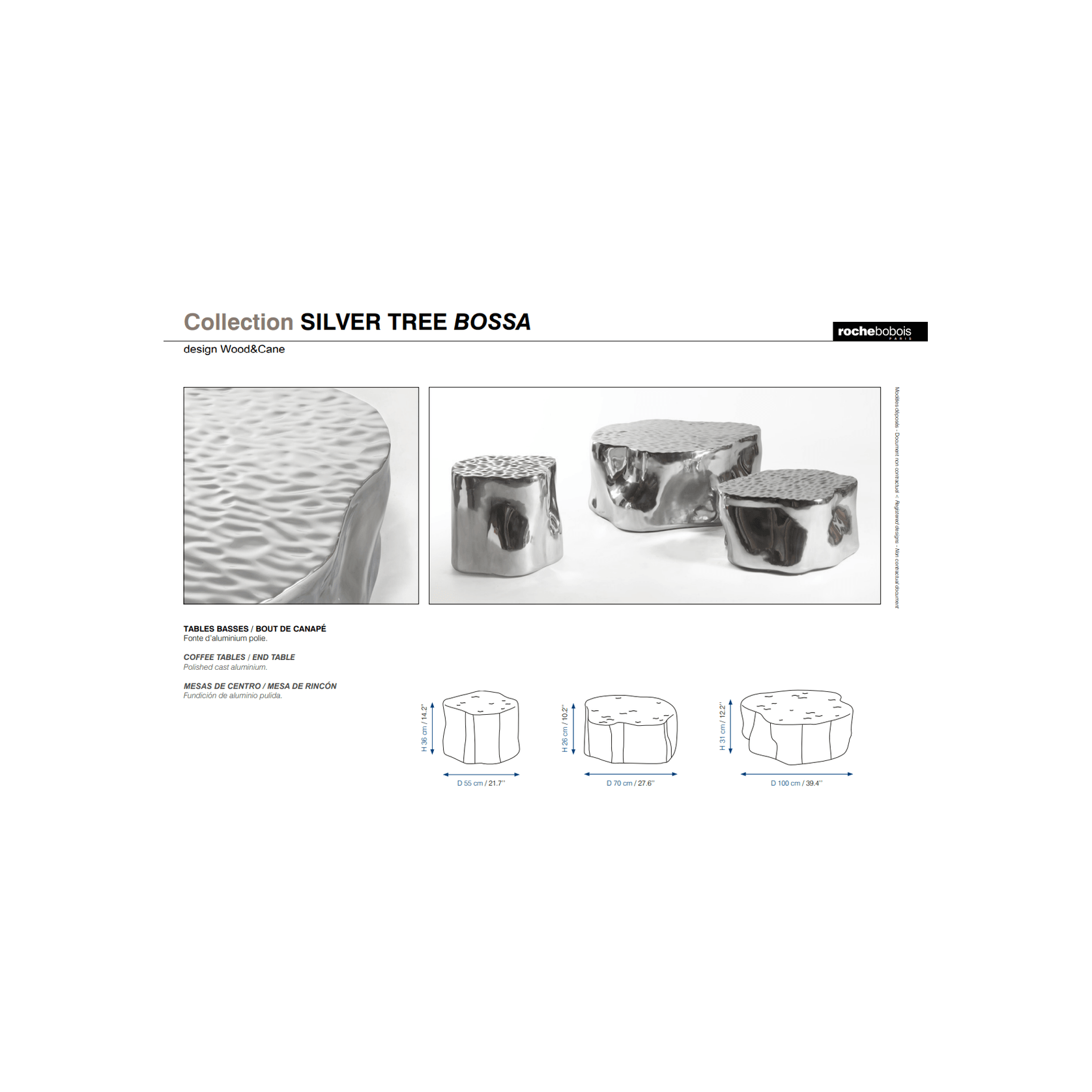 Silver Tree Bossa End Table gallery detail image