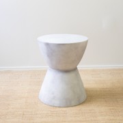 Westside Round Accent Table- Stone gallery detail image