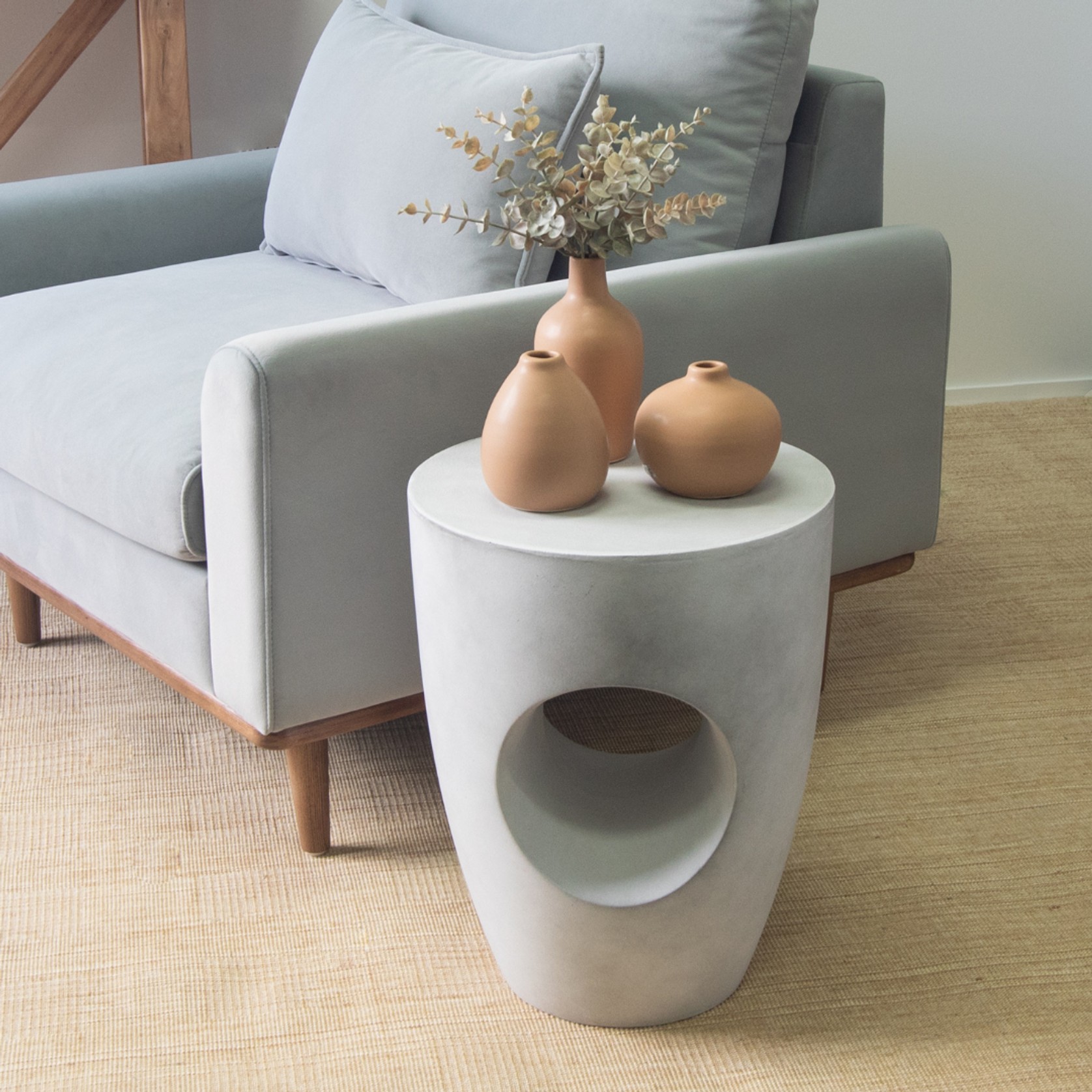 Riviera Side Table- Stone gallery detail image