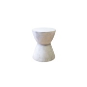 Westside Round Accent Table- Stone gallery detail image