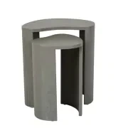 Oberon Curve Nest Side Table gallery detail image