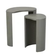 Oberon Curve Nest Side Table gallery detail image