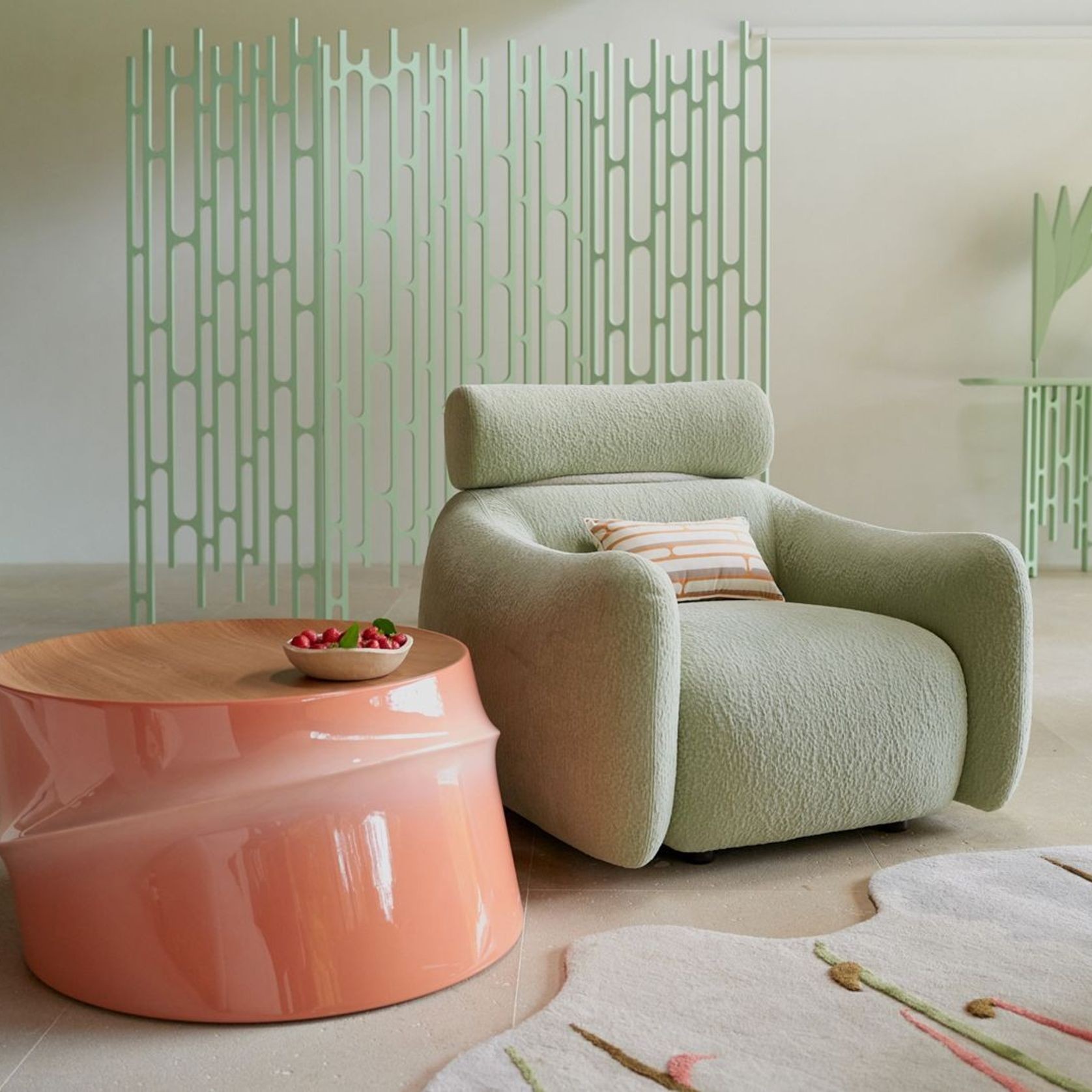 Bamboo Mood End Table gallery detail image