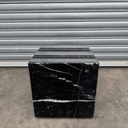 Cube Side Table -Black Marble | Natural Stone Co. gallery detail image