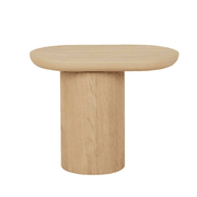 Seb Pedestal Side Table gallery detail image