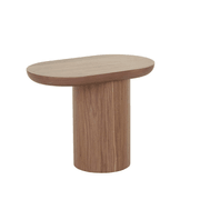 Seb Pedestal Side Table gallery detail image
