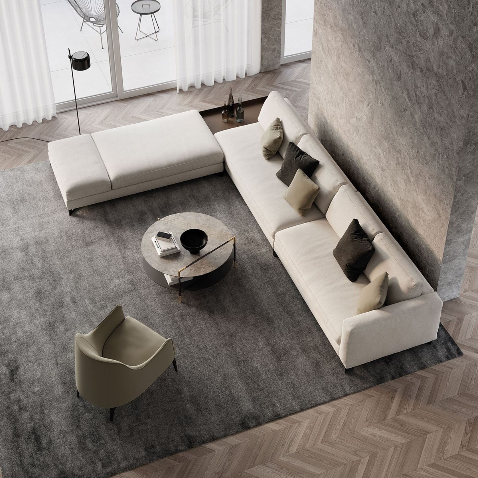 Davis Top Flat 36/35 by Frigerio gallery detail image