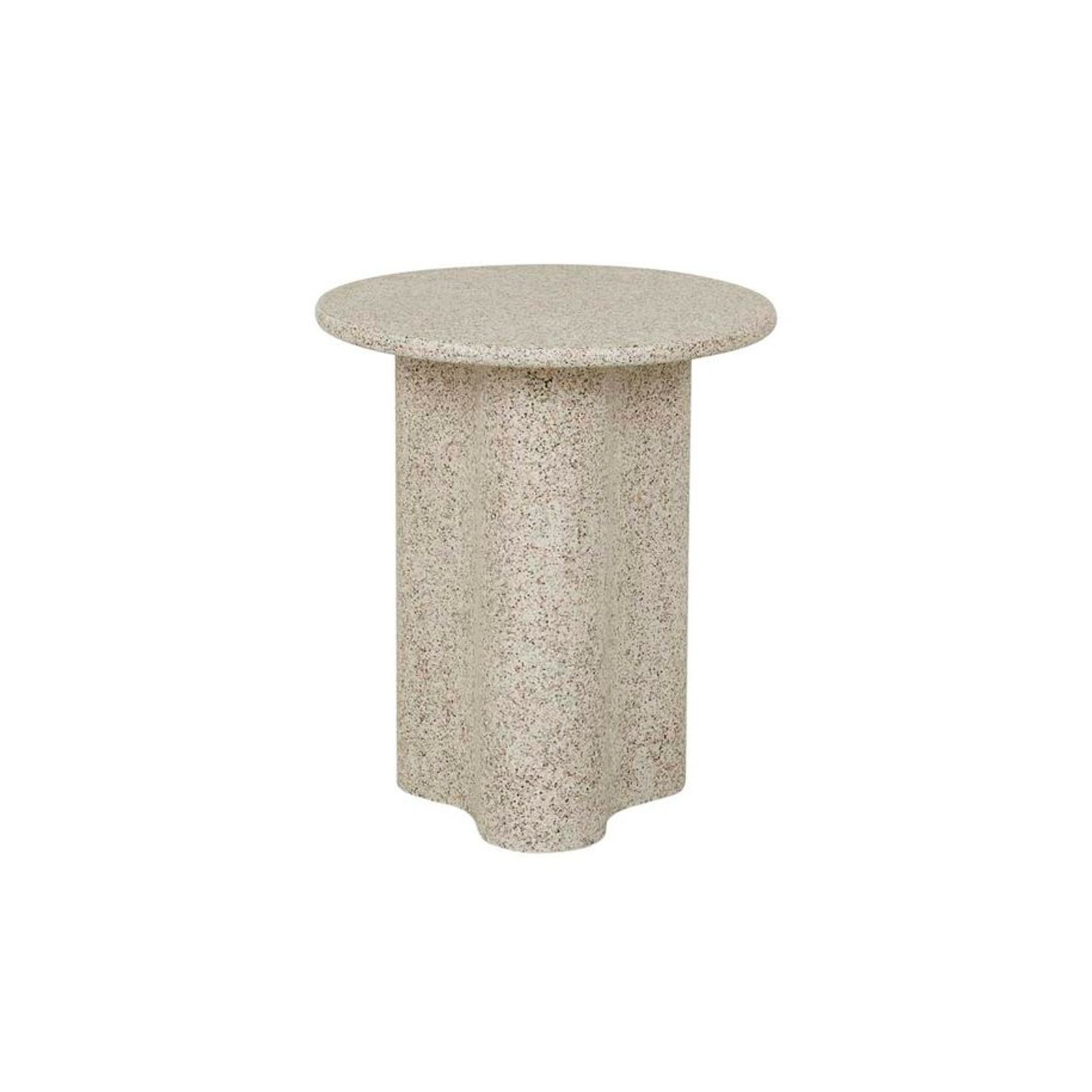 Artie Outdoor Wave Side Table gallery detail image