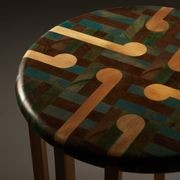 LETSWEAVE Side Table — Reclaimed Kauri & Rimu gallery detail image