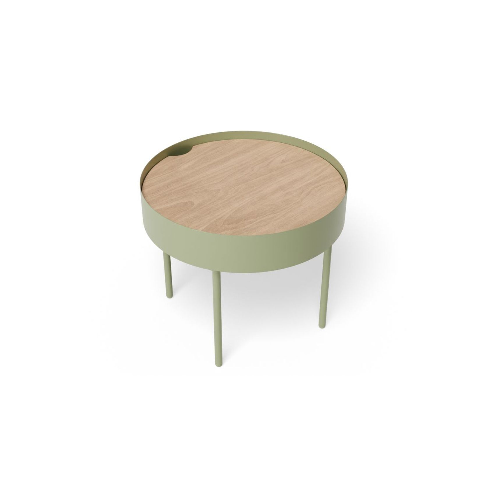 Tao Table - Small - Dusty Green gallery detail image