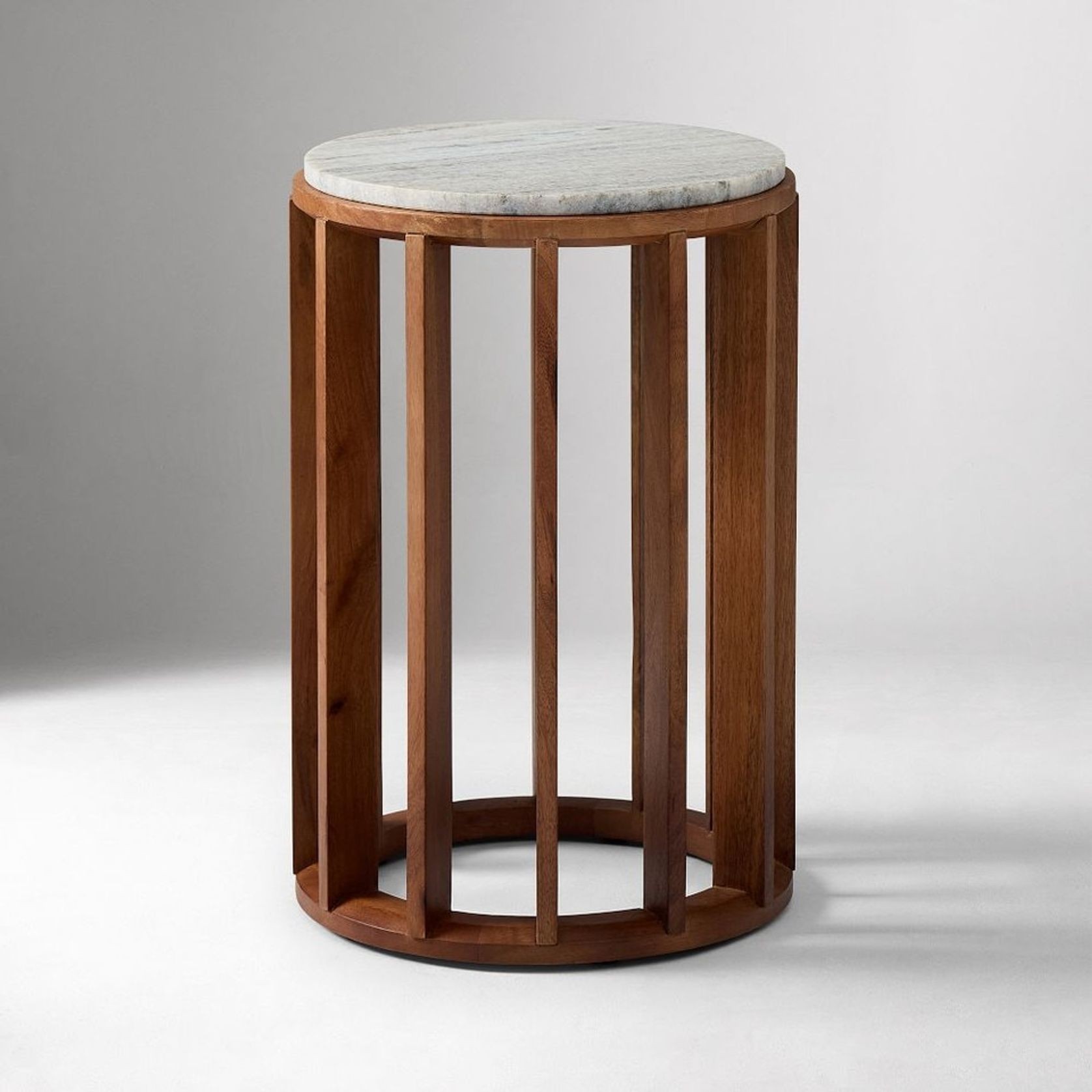 Ophelia Marble Drink Table gallery detail image
